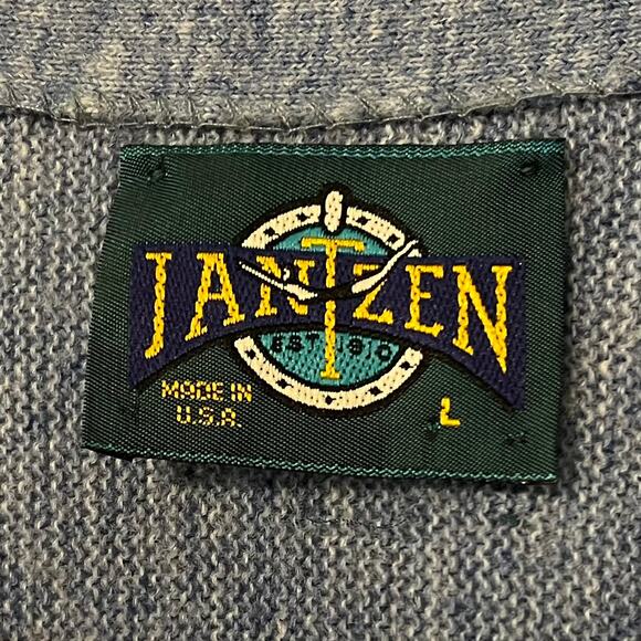 Vintage Jantzen V-Neck Button-Down Cardigan Sweater - Picture 3 of 7